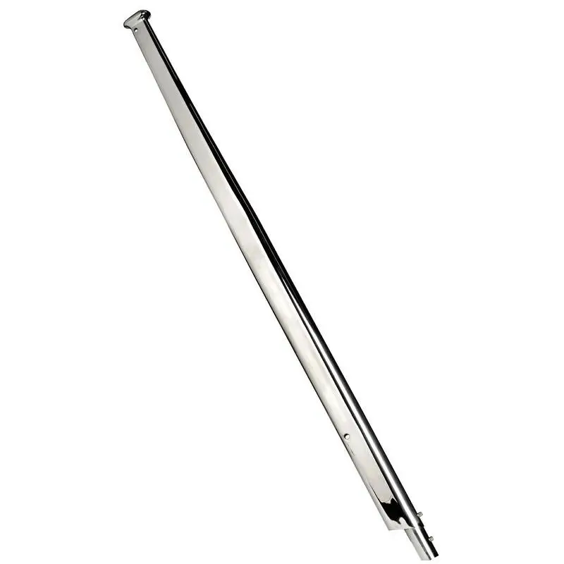 Must-Have Asta Portabandiera a Sezione Alare in Acciaio Inox AISI 316 Lucidato a Specchio - Compatibile con Basi 35.390.20/25