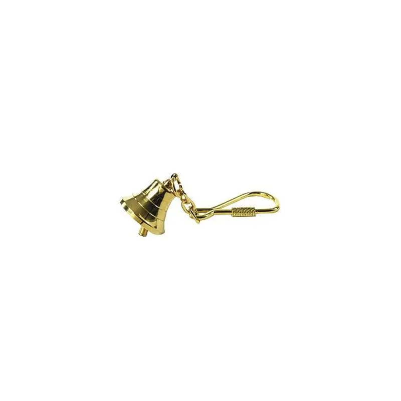 Portachiave a ciondolo scafandro in ottone lucido per la nautica - Accessorio elegante e funzionale per gli amanti del mare Novità