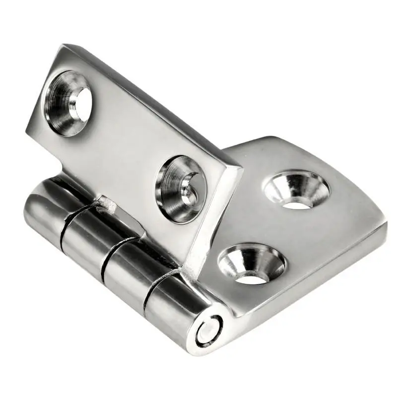 Professionale Cerniera in Acciaio Inox AISI 316 5 mm Lucidata a Specchio per Nautica - Robusta e Finitura Curata