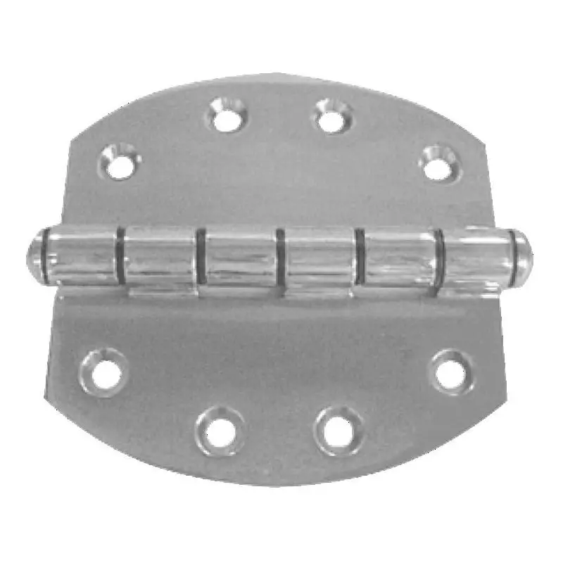 Solo Oggi Mega Cerniera Microfusa Osculati in Acciaio Inox AISI 316 Lucidato a Specchio con Inserti Anti-frizione in Nylon - Alta Robustezza per Equipaggiamento Nautico