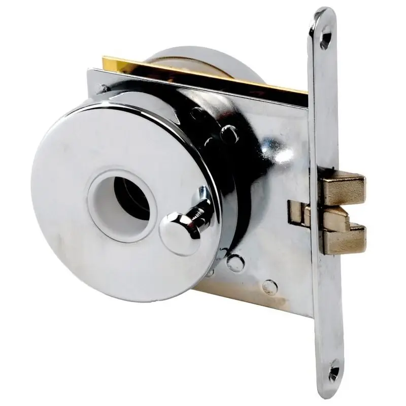 Serratura Antivibrante Reversibile ad Incasso in Ottone Cromato per Maniglie Quadro 8 mm - Osculati Occasione