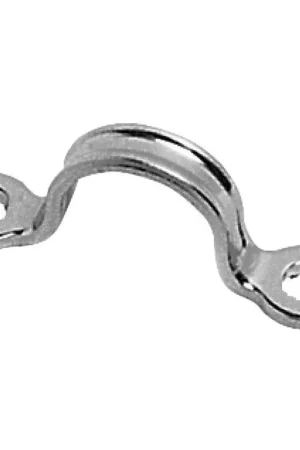 Reso Gratuito Ponticello Stampato in Acciaio Inox con Nervatura Centrale per Barche e Nautica