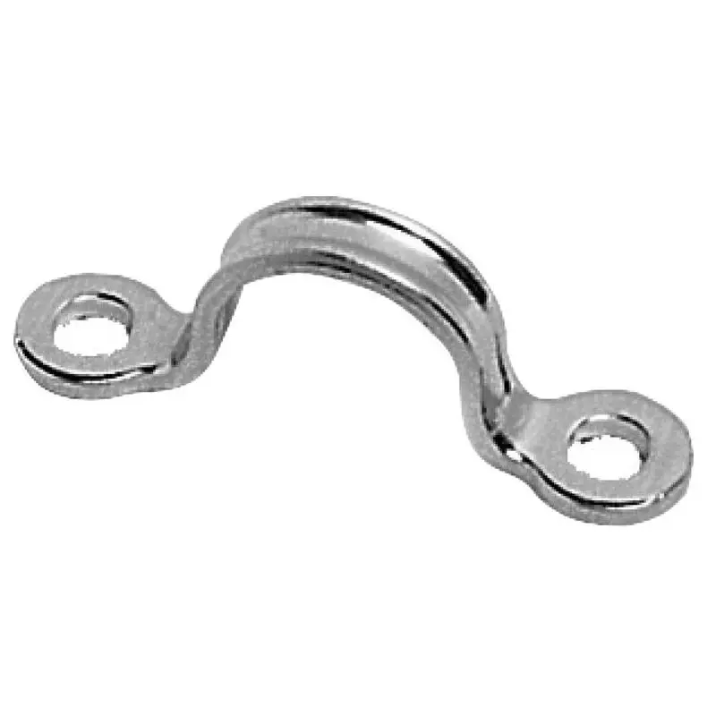 Reso Gratuito Ponticello Stampato in Acciaio Inox con Nervatura Centrale per Barche e Nautica