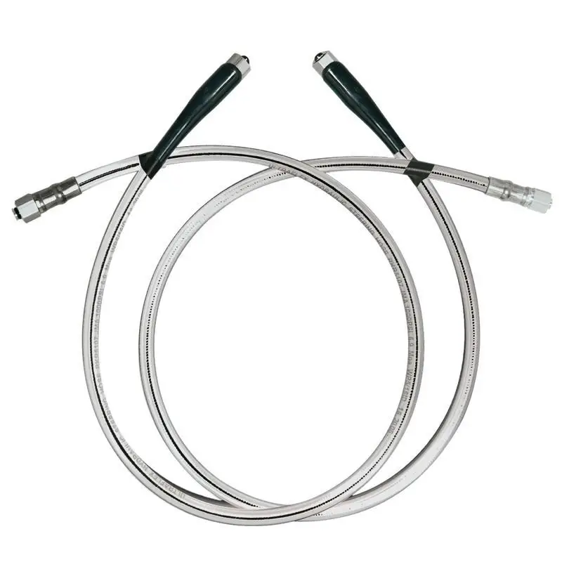 Coppia di Tubi Alta Pressione SILVER STEER Ultraflex - Kit Flessibili Rinforzati con Raccordi Precrimpati e Manicotti Antipiegatura per Nautica Super Prezzo