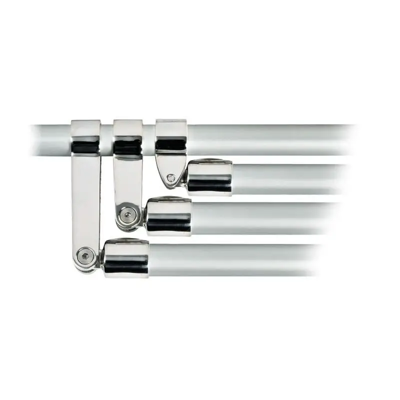 Offerta Del Giorno Snodo a Forcella Triplo Arco in Acciaio Inox AISI 316 Lucidato per Capottine Nautiche di Grandi Dimensioni - Osculati