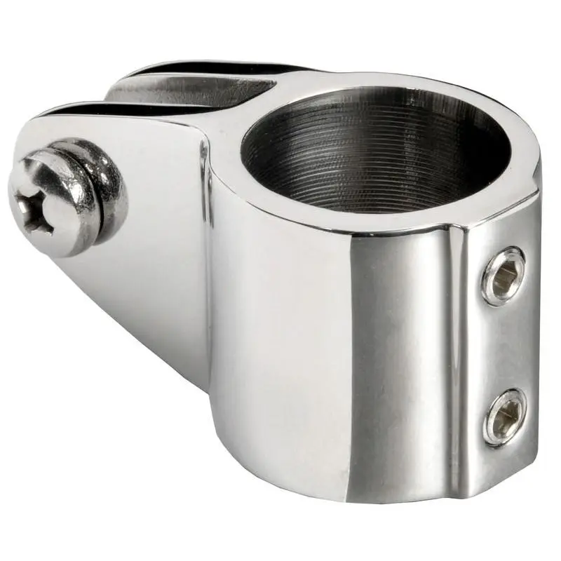 Raccordo rinforzato in acciaio inox AISI 316 lucidato a specchio con doppio grano di fissaggio per nautica e barche - Osculati Offerta