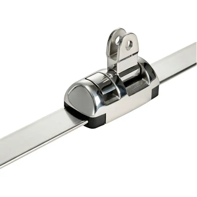 Promozione Sistema a rotaia con scorrevoli per capottina in acciaio inox AISI316 - Osculati