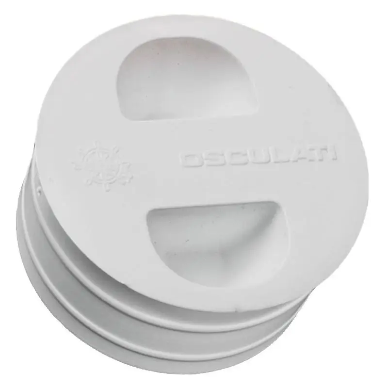 Ultima Occasione Tappo di Sigillatura in Plastica Bianca per Foro a Pavimento delle Basi Tavolo Nautiche