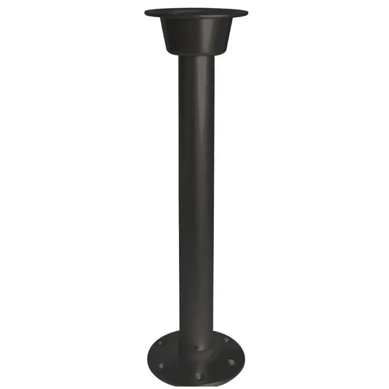 Miglior Prezzo Gamba tavolo in alluminio anodizzato Thread Lock per tavoli generici - base a fissaggio su pagliolo senza incasso, sporgenza 20 mm