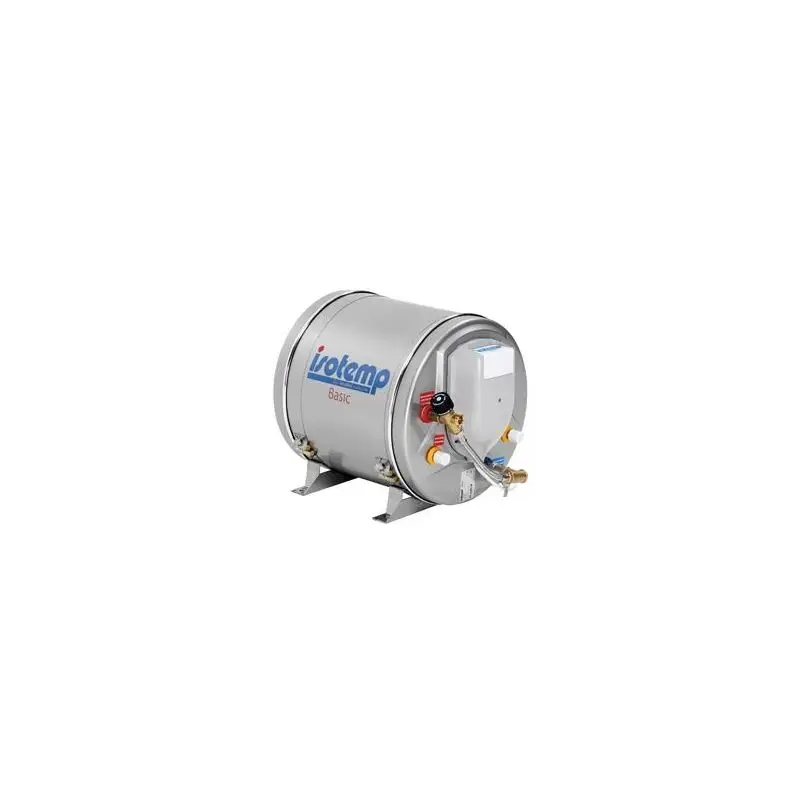 Scaldabagno Isotemp Indel Webasto Marine in Acciaio Inox con Serbatoio Garantito 5 Anni, Resistenza da 750 W e Installazione Flessibile per Barche e Nautica Non Perdere
