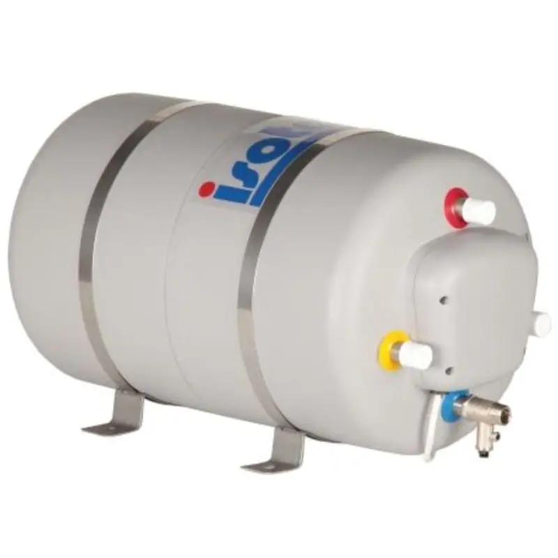 Di Tendenza Scaldabagno ISOTEMP INDEL WEBASTO MARINE - Serie SPA con serbatoio in acciaio inox AISI 316 e resistenza da 750 W a 220 V. Valvola di sicurezza a 6 bar.