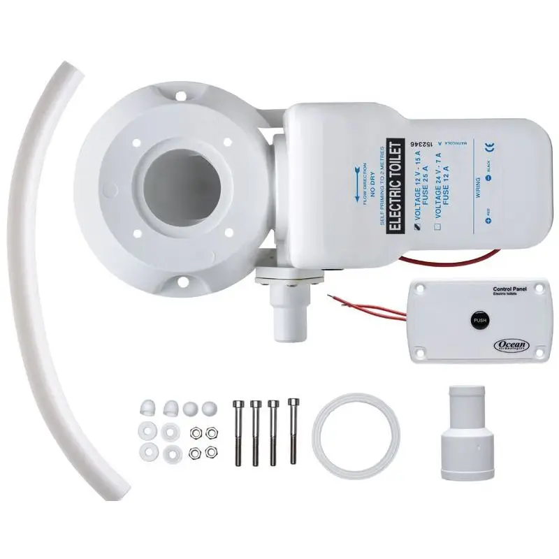 Kit di Trasformazione WC Elettrico per Imbarcazioni - Compatibile con JABSCO, SPX, RARITAN, GROCO, per WC Manuali Tipo 50.206.25, 50.207.25/27, 50.217.25/30, 50.207.50 Offerta