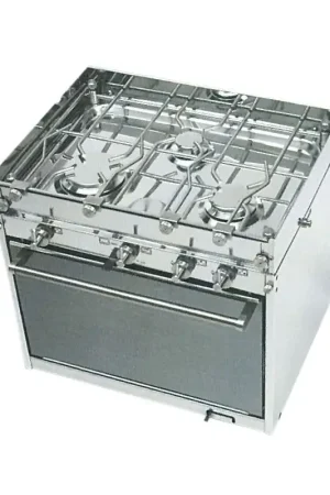 Cucina a gas professionale Techimpex Topline in acciaio inox - alta qualità e prestazioni elevate per la nautica Occasione