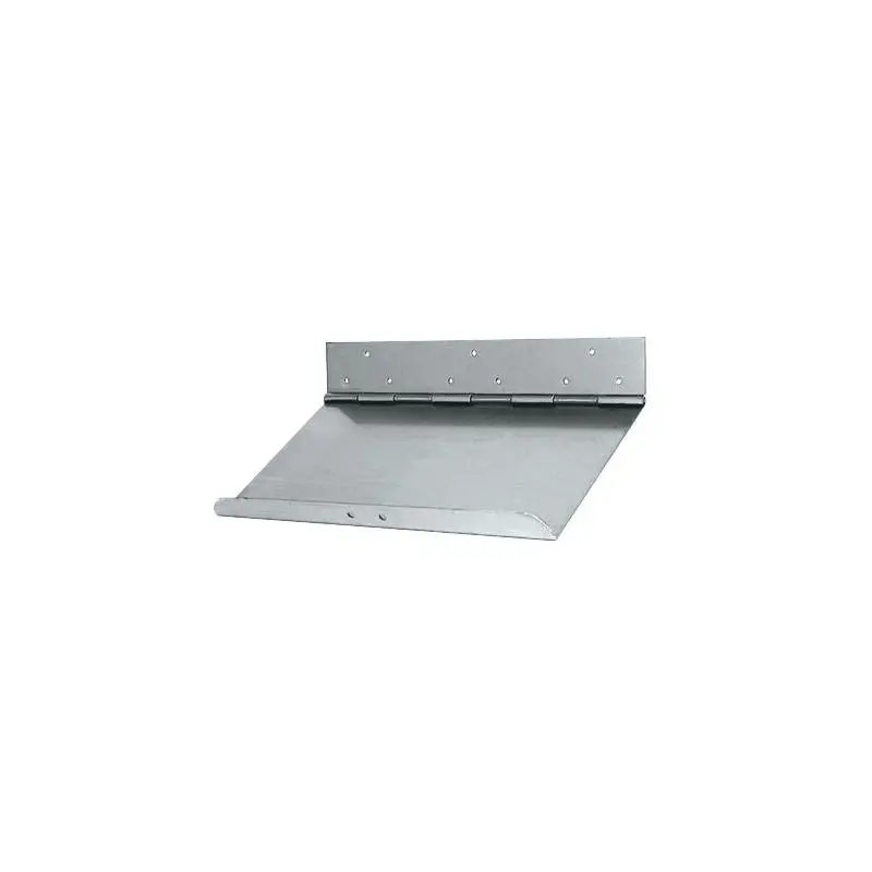 Offerta Coppia Flap Standard Douglas Marine 230 mm in Acciaio Inox con Cerniera a Snodo Totale e Rotazione 180° per Kit Elettroidraulici ed Elettromeccanici