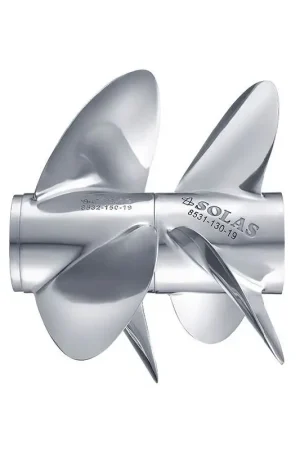 Prezzo Scontato Eliche in Acciaio Inox a 3 Pale Solas DP 280/290 Tipo C - Massima Performance, Maggiore Spinta e Velocità, Resistente a Urti e Corrosione