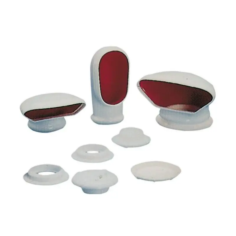 Presa d'aria Osculati in PVC flessibile bianco girevole con tappo di chiusura per barche e nautica Ultime Pezzi