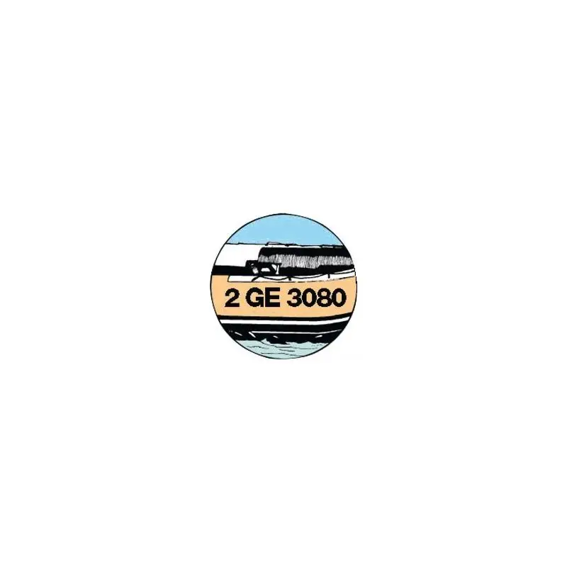 Lettere autoadesive nere per gommoni - Altezza 20 cm, flessibili e resistenti, confezione da 10 pezzi - Osculati Offerta Speciale