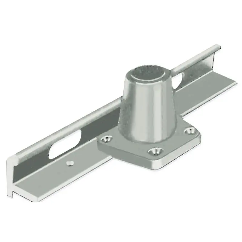 Base per profilo falchetta in alluminio anodizzato per candelieri da 25 mm - Osculati Compra Adesso