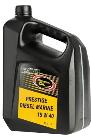 Prezzo Scontato Olio Multigrado Diesel Marine 15W40 Bergoline - Performance Ottimali per Motori Turbocompressi e Aspirati, Conforme a Normative AP CL-4/CF e ACEA E7-04/E5/A3/B4