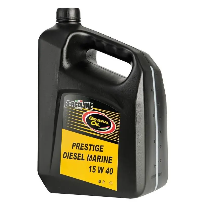 Prezzo Scontato Olio Multigrado Diesel Marine 15W40 Bergoline - Performance Ottimali per Motori Turbocompressi e Aspirati, Conforme a Normative AP CL-4/CF e ACEA E7-04/E5/A3/B4