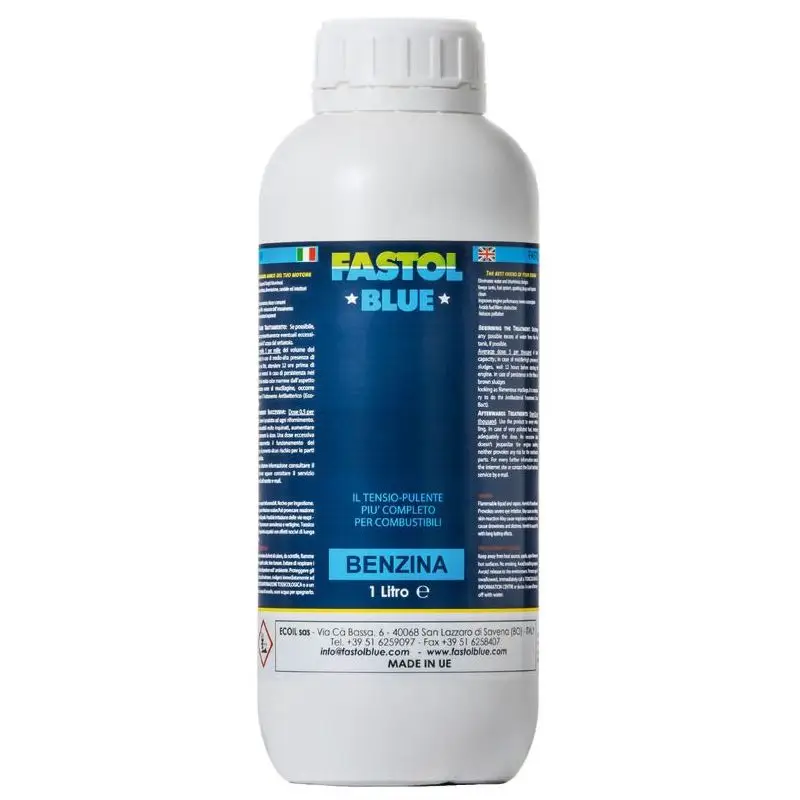 Additivo Fastol Blue 500ml - Emulsiona Acqua, Fluidifica Sedimenti e Riduce Consumi per Carburanti Nautici - Ottimizza la Combustione e Riduce Emissioni inquinanti Economico