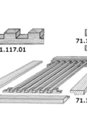 Reso Gratuito Sistema "Do it Yourself" ARC per Comporre Carabottini con Luce 18x18 mm e Spessore 18 mm