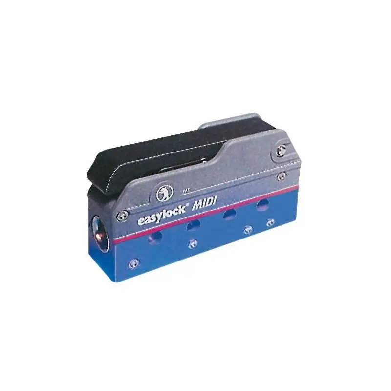 Stopper Easylock Midi - Sistema di Blocco in Acciaio Inox per Scafi da 9 a 12 Metri, Compatto e Robusto in Policabornato Nero per Vela e Nautica Subito Disponibile