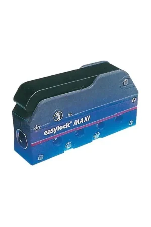 Nuova Collezione Stopper EASYLOCK Maxi - Sistema di Bloccaggio per Scafi Fino a 18 m, Cime da 10 a 14 mm, Carcassa in Acciaio Inox e Nylon, Colore Nero