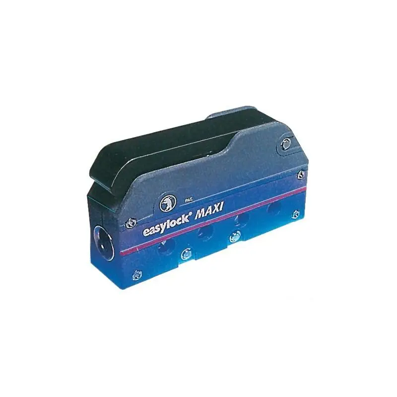 Nuova Collezione Stopper EASYLOCK Maxi - Sistema di Bloccaggio per Scafi Fino a 18 m, Cime da 10 a 14 mm, Carcassa in Acciaio Inox e Nylon, Colore Nero