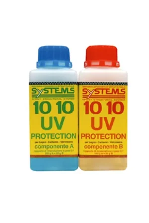 Spedizione Espresso Resina Epossidica Bicomponente C-Systems 10 10 UV Protection 1,5 kg - Marca Cecchi Gustavo per Nautica, Riparazioni e Finishing di Superfici in Carbonio, Legno e Vetroresina