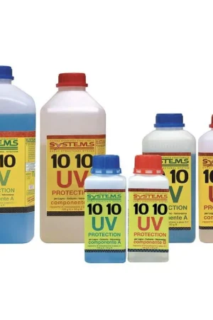 Resina epossidica bicomponente C-Systems 10 10 UV Protection resistente ai raggi UV - Cecchi Gustavo - Protezione e riparazione per finiture in carbonio, legno e vetroresina - Formati: 750 g, 1.5 kg, 4.5 kg Reso Gratuito