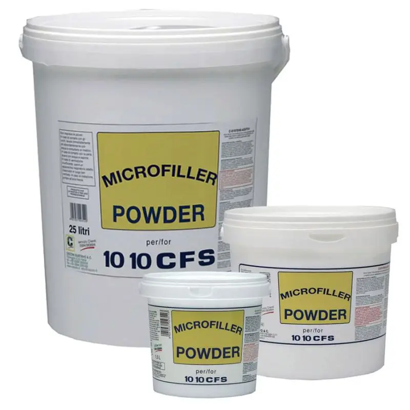 Quantità Limitata Stucco Isolante Ultra Light Microfiller Powder Cecchi Gustavo - 1,5 Litri e 5 Litri, Ideale per Nautica e Riparazione Barche, Resistente all'Acqua e all'Umidità