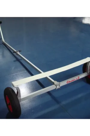 Carrello Alaggio Carrello2 per DINGHY 12' - Asse Ruote in Acciaio Inox AISI 316, Struttura in Alluminio Resistente, Ruote Flex Lite Anti Sgonfiaggio, Portata Fino a 220 kg, Montaggio Rapido Senza Utensili, Garanzia 5 Anni A Buon Prezzo