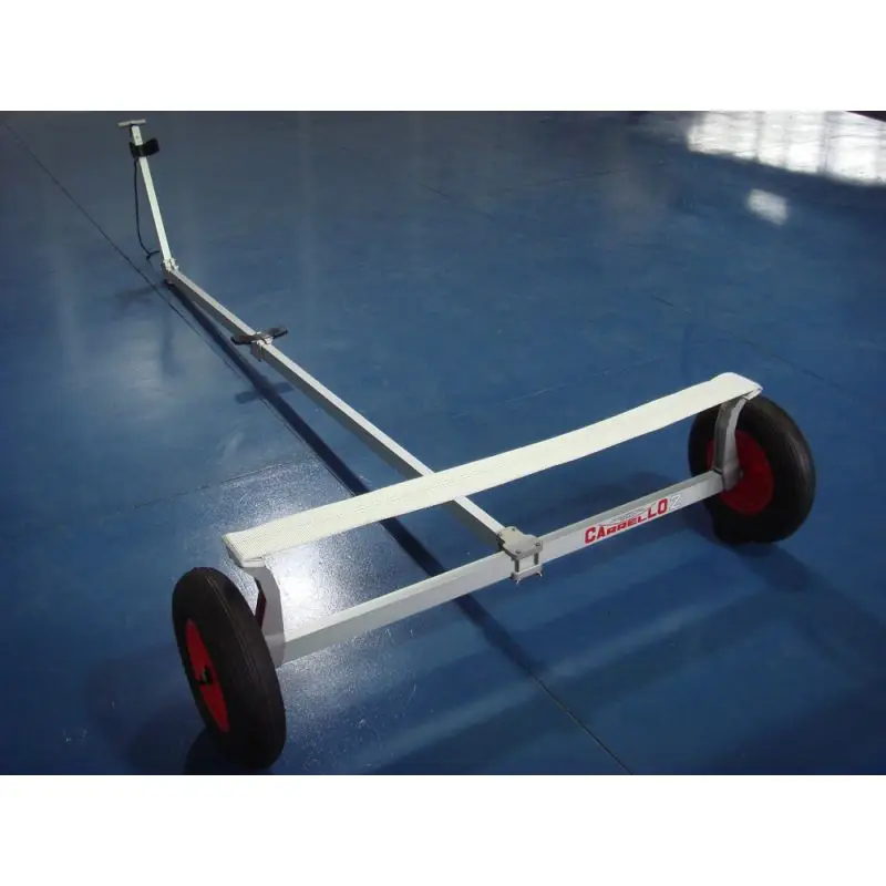 Carrello Alaggio Carrello2 per DINGHY 12' - Asse Ruote in Acciaio Inox AISI 316, Struttura in Alluminio Resistente, Ruote Flex Lite Anti Sgonfiaggio, Portata Fino a 220 kg, Montaggio Rapido Senza Utensili, Garanzia 5 Anni A Buon Prezzo