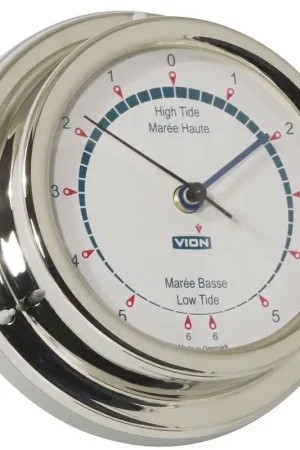 Indicatore di Maree Vion in Acciaio Inox Lucidato a Specchio con Sistema di Fissaggio a Scatto per Barche e Nautica Super Prezzo
