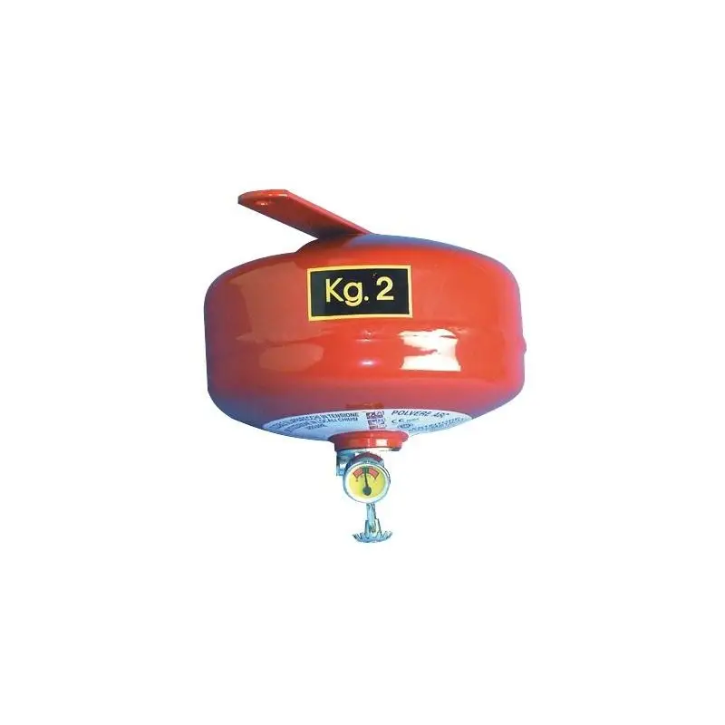 Ordina Subito Estintore Automatico 2 Kg a Pioggia Anaf Antincendi per Vano Motore con Manometro di Controllo