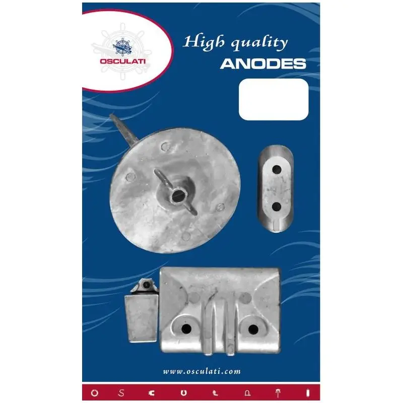 Ordina Subito Kit Anodi Fuoribordo Yamaha 40/50 Hp - Tecnoseal per Protezione Anticorrosione Navale