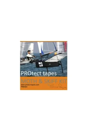 Kit nastri protettivi PROtect tapes per Moth e skiff - 8 pezzi pronti all'uso per deriva, timone, boma e altro. Solo Oggi