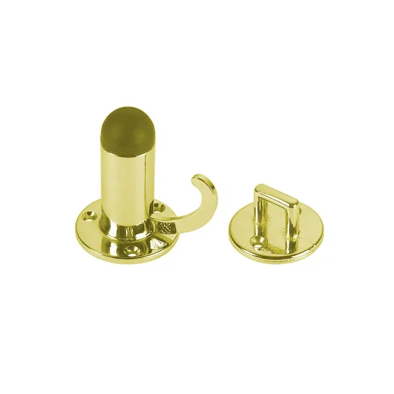 Fermaporta a molla in ottone giallo lucido Ø 50 mm - Foresti e Suardi - Accessori Nautici e Vela Must-Have