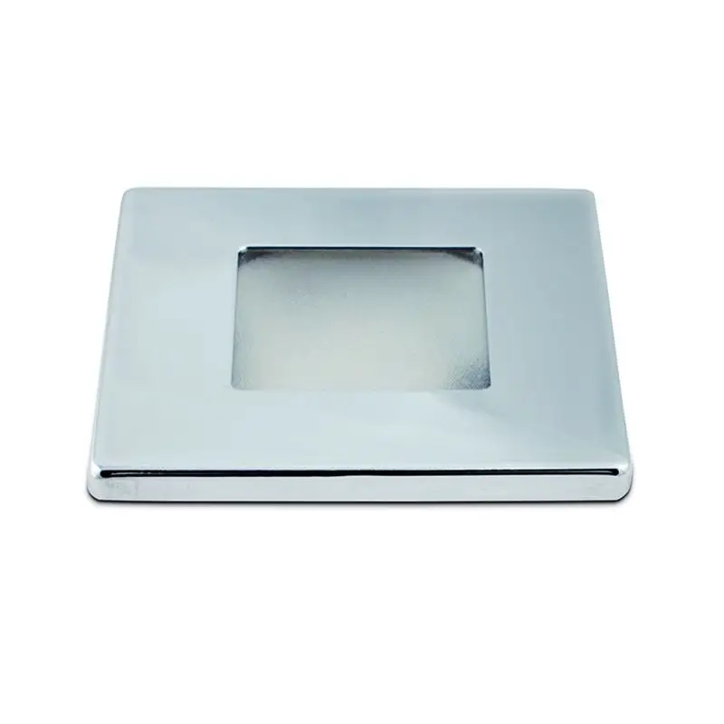 Spot LED Rosso per Esterni THABIT Q Verniciato Bianco - Foresti e Suardi, Design Moderno per Nautica e Barche, 2,5W Dimmerabile, Corpo in Policarbonato e Ghiere in Acciaio Inox Pagamento Sicuro