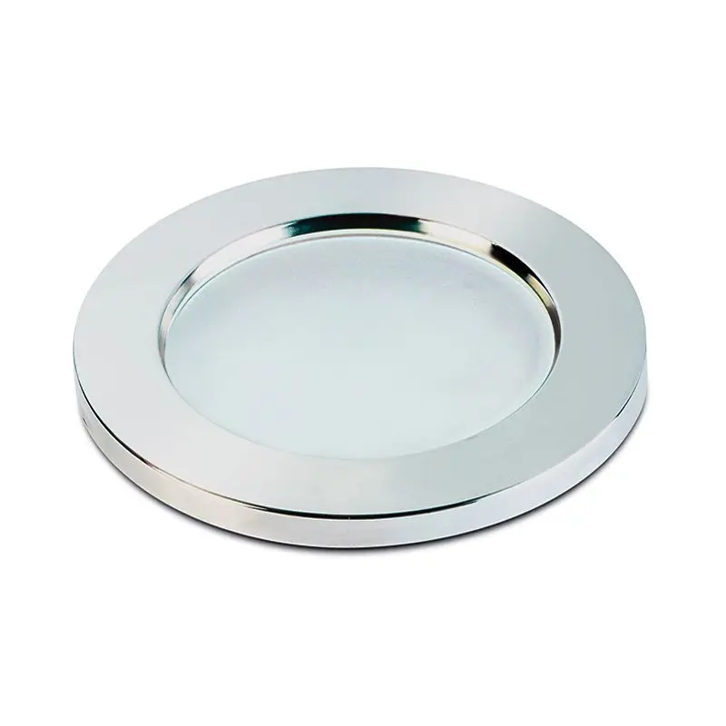 Spedito Oggi Spot Led ASTEROPE G Inox Lucido 4000 °K Bianco - Foresti e Suardi - Illuminazione Nautica Interiore con Fissaggio a Viti e Corpo in Tecnopolimero