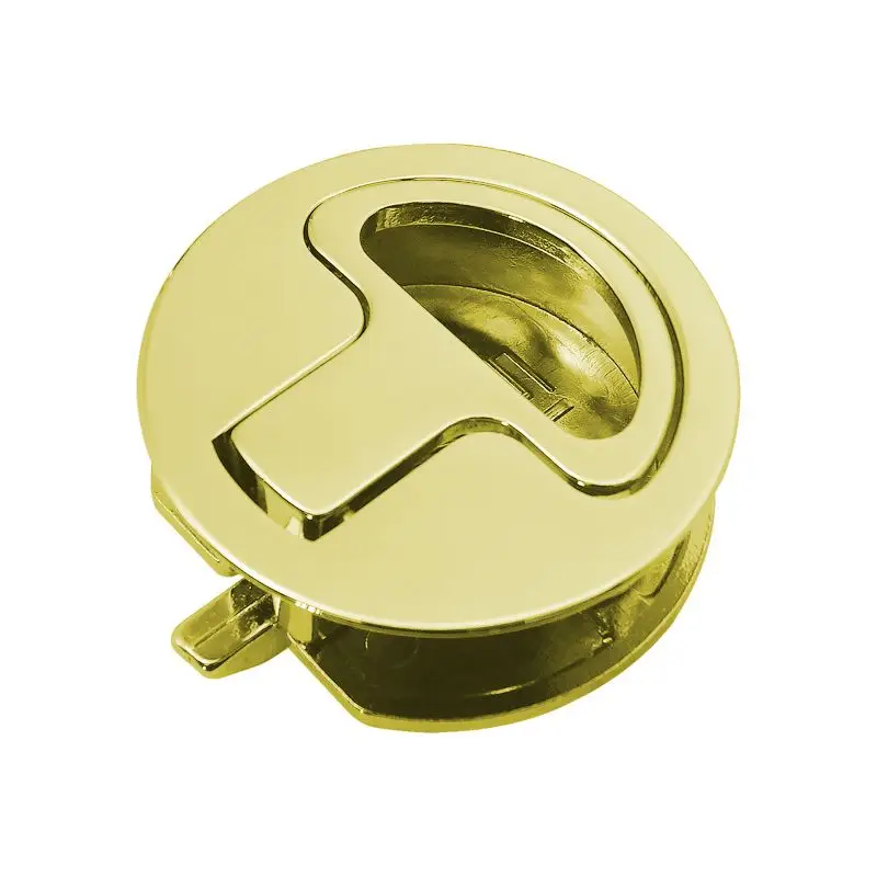 Offerta Alzapaglioli Foresti e Suardi in ottone giallo lucido con chiusura a molla per nautica e barche