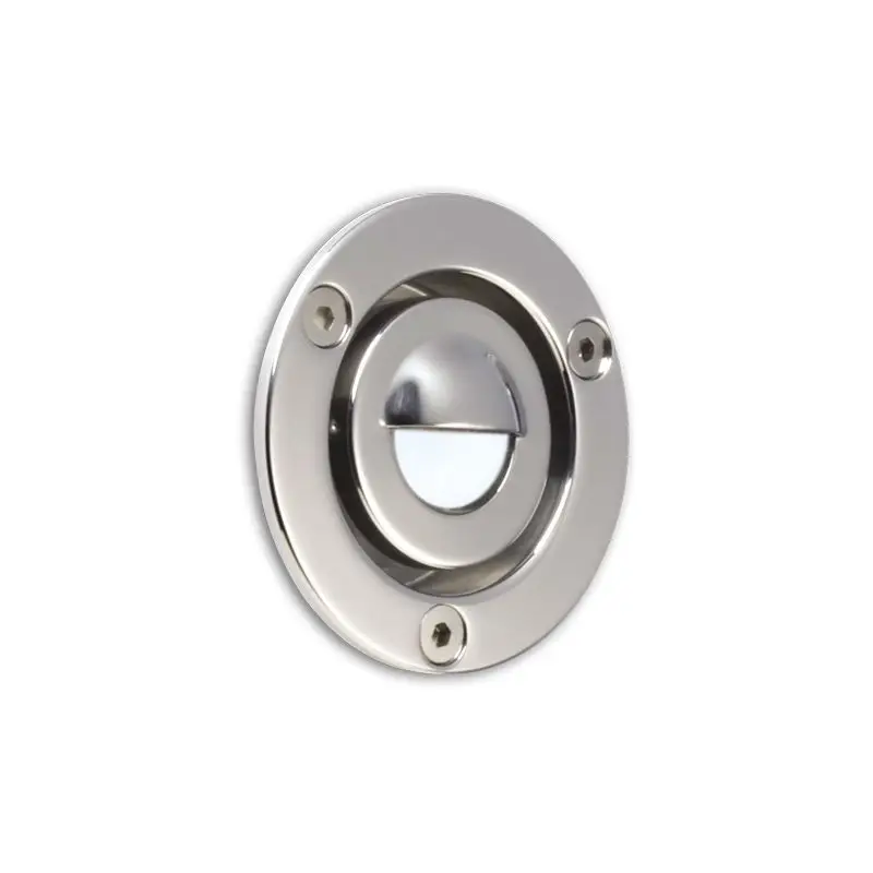 Spot per Esterni Foresti e Suardi ORION SV Inox Lucido Power LED 4000 °K Bianco - Acciaio Inox AISI 316 L con Viti Autofilettanti Super Prezzo
