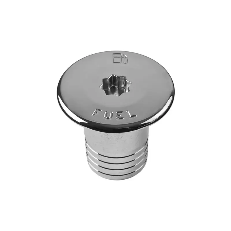 Tappi Imbarco Foresti e Suardi in Ottone Argento Cromato Ø 38 mm con Sede per Apertura a Stella - Accessori Nautici e Barche Promozione Esclusiva
