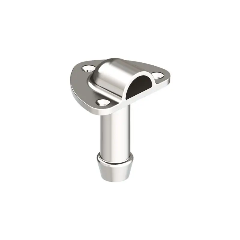 Sfiato Carburante in Ottone Argento Cromato Sinistro Ø 19 mm - Foresti e Suardi con Reticella Antifiamma per Barche e Nautica Offerta