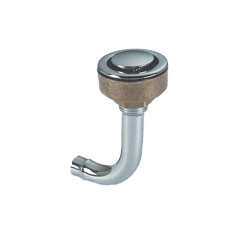 Sfiati Carburante in Ottone Argento Cromato Destro Ø 16 mm - Foresti e Suardi - Sfiato Carburante ad Incasso con Reticella Antifiamma Spedizione Espresso