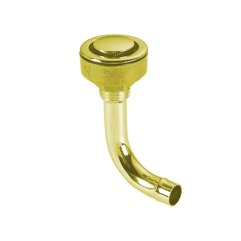 Sfiati carburante in ottone giallo lucido Destro Ø 22 mm - Foresti e Suardi con reticella antifiamma per barche e nautica Occasione