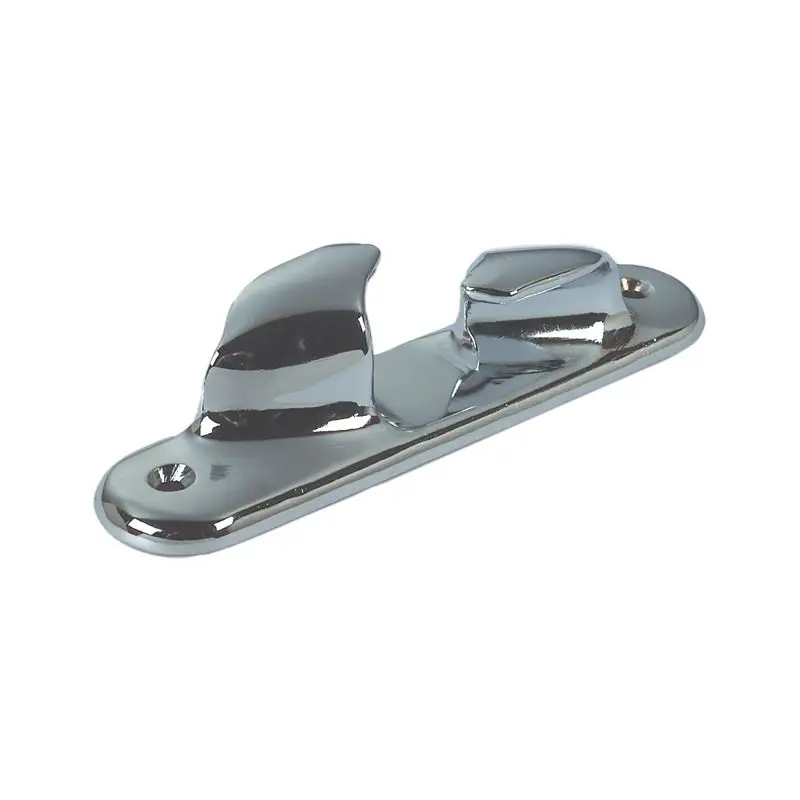Passacavi in Ottone Cromato Argento 150 mm Sinistro - Coppia di Passacavi Incrociati Foresti e Suardi per Nautica e Barche Popolare