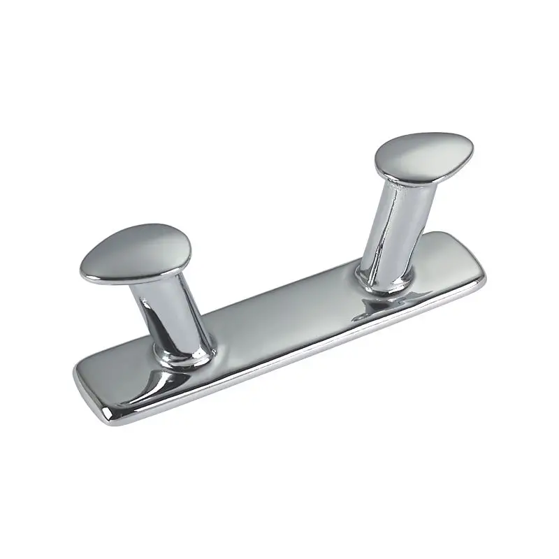 Accessorio Nautico di Alta Qualità Foresti e Suardi - Bitte in Ottone Argento Cromato 100 mm per Vela e Barche Prezzo Ridotto
