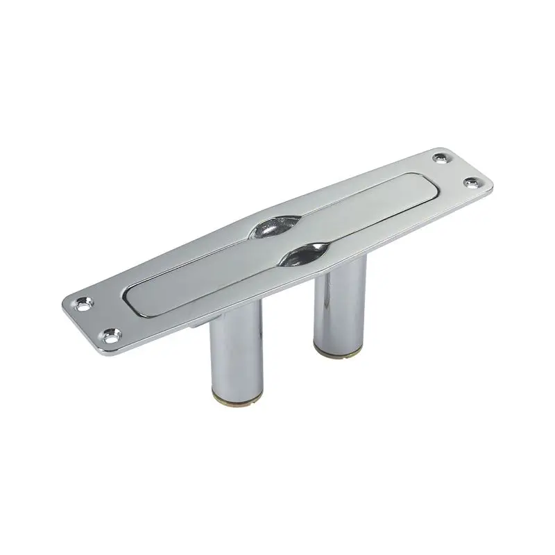 Bitta a incasso in ottone argentato cromato 180 mm - Foresti e Suardi - Accessorio Nautico di Qualità per Barche Compra Adesso